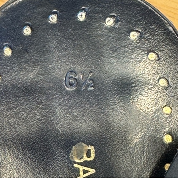 Barbara Barbieri Sandals Black Sz 6 1/2 - Picture 6 of 7